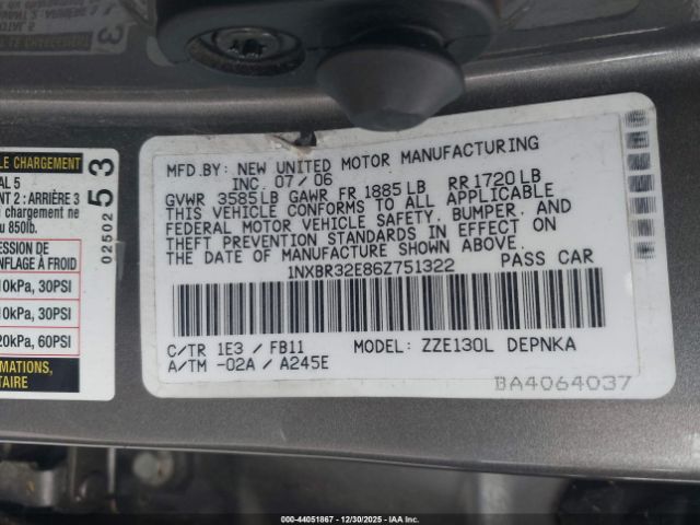 Toyota Corolla Le Image 12