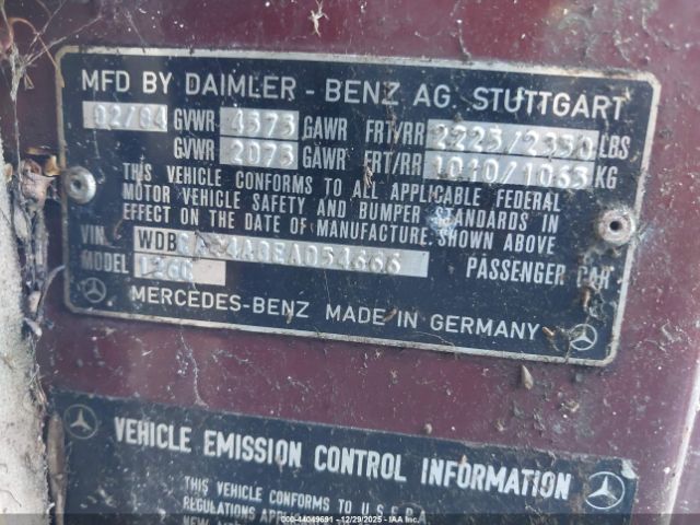 Mercedes-Benz 500 Sec Image 3