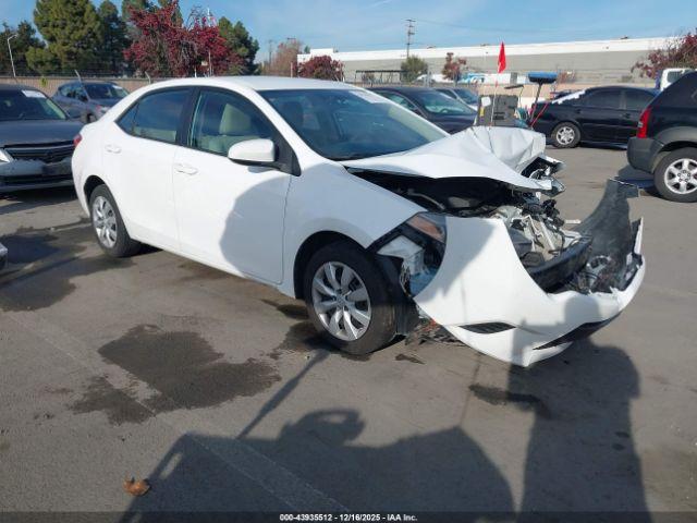  Salvage Toyota Corolla
