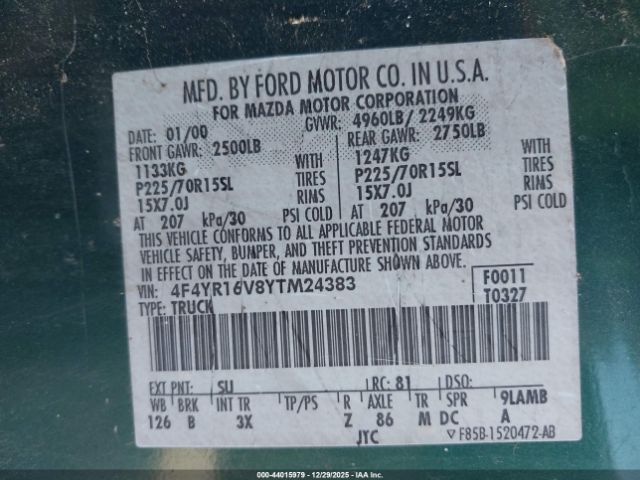 Mazda B Series Image 2