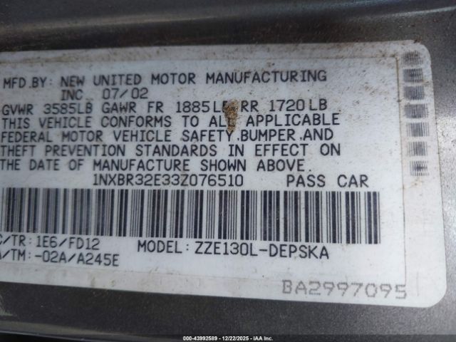 Toyota Corolla S Image 10