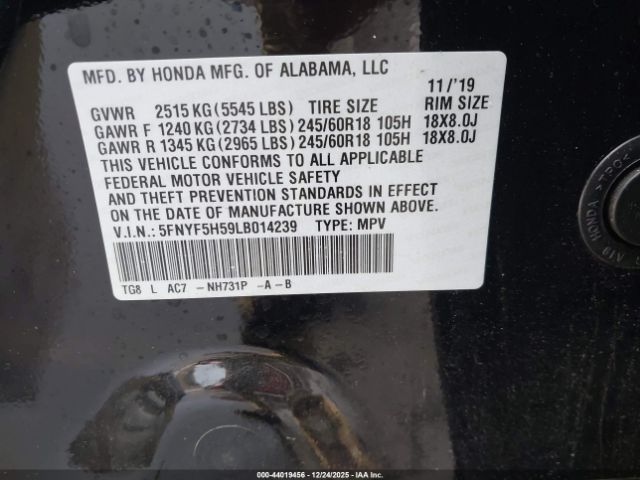 Honda Pilot 2wd Ex-l Image 2