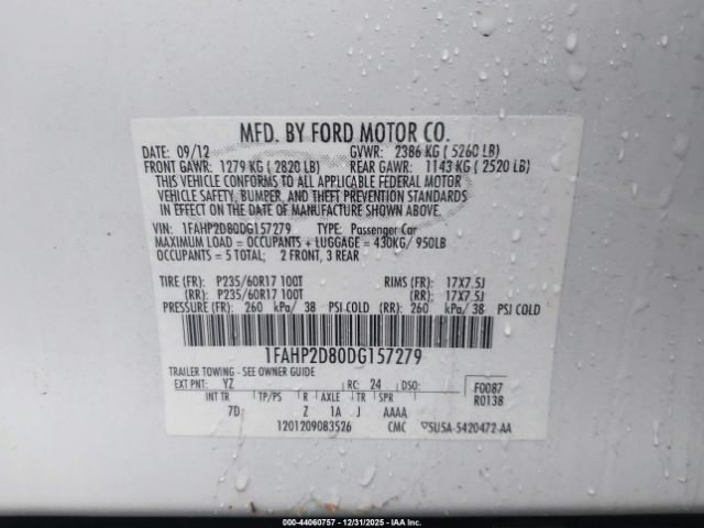 Ford Taurus Se Image 7