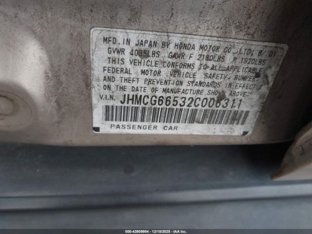 Honda Accord 2.3 Lx Image 7