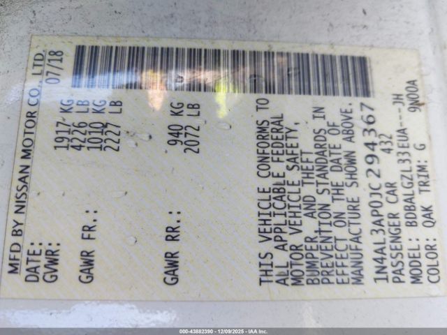 Nissan Altima 2.5 S Image 11