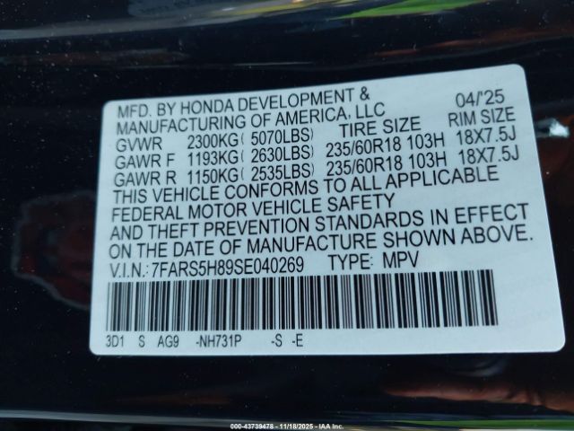 Honda CR-V Hybrid Sport-l Image 4