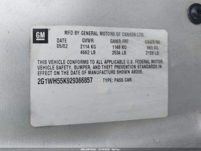 Chevrolet Impala Ls Image 6