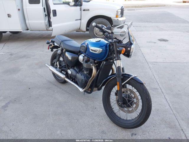  Salvage Triumph Motorcycle Bonneville