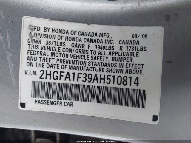 Honda Civic Vp Image 9