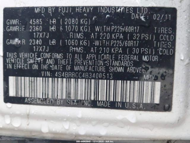 Subaru Outback 2.5i Premium Image 10