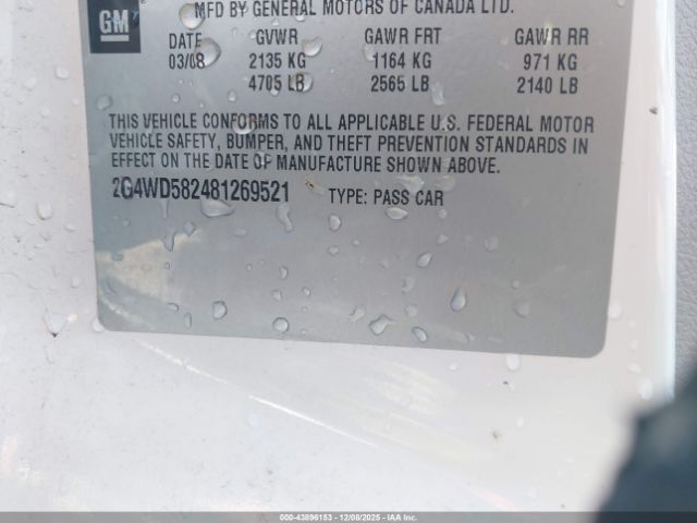 Buick LaCrosse Cxl Image 3