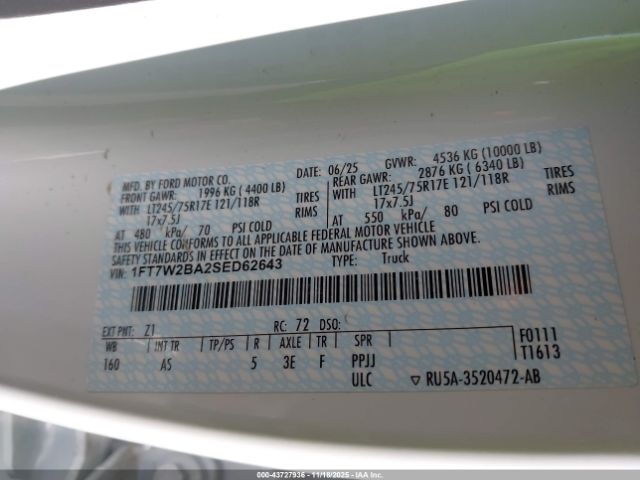 Ford F-250 Xl Image 8