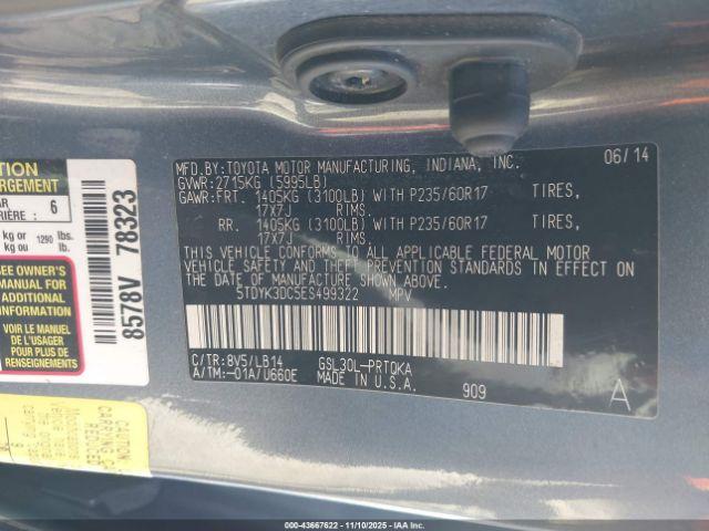 Toyota Sienna Xle V6 8 Passenger Image 9