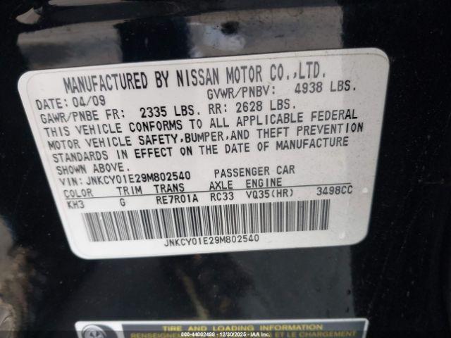 INFINITI M35 Image 9