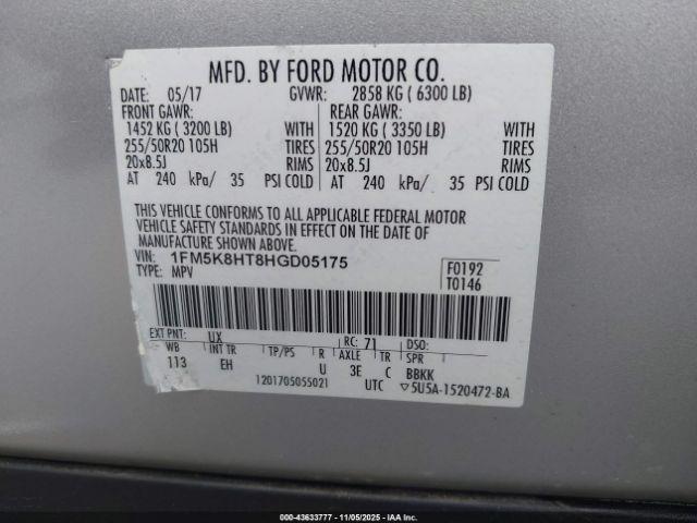 Ford Explorer Platinum Image 4