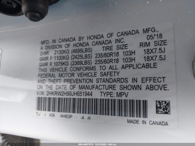 Honda CR-V Touring Image 16