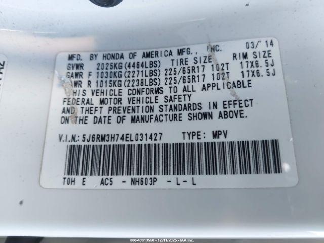 Honda CR-V Ex-l Image 8