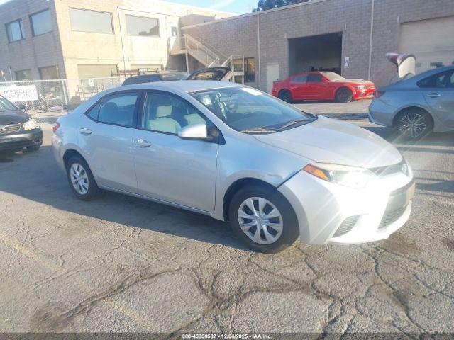  Salvage Toyota Corolla