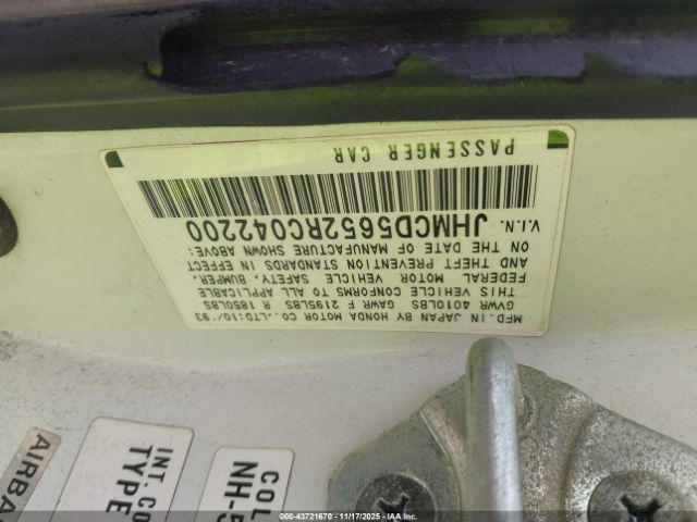 Honda Accord Ex Image 6