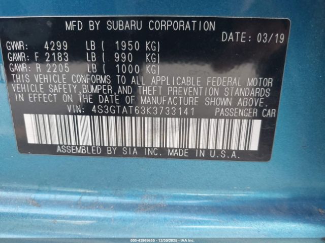 Subaru Impreza 2.0i Limited Image 10