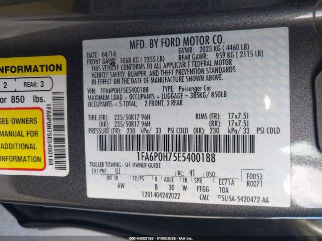 Ford Fusion Se Image 5