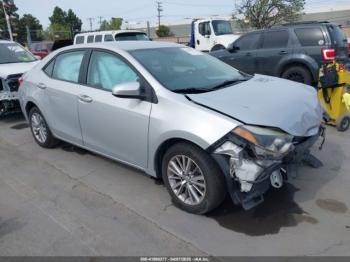  Salvage Toyota Corolla