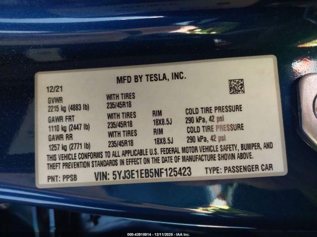 Tesla Model 3 Long Range Dual Motor All-wheel Drive Image 7